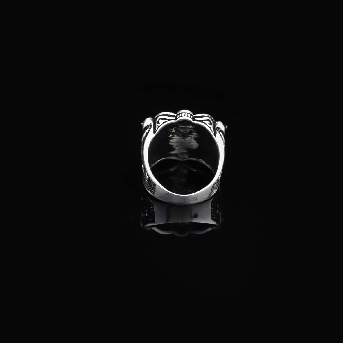 925K Sterling Silver Bull Ring