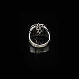 Eagle Emerald Ring - Vintage Mens Gemstone Ring — image 6