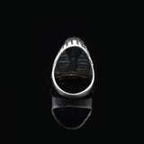 Silver Pharaoh Ring for Men • Sterling Silver Egyptian Mythology Jewelry for Men & Women • Ancient Egypt Jewelry Gift Ideas • Pharaoh Signet — image 5