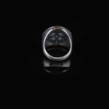 Mother of Pearl Gemstone Handmade Mens Ring — image 5