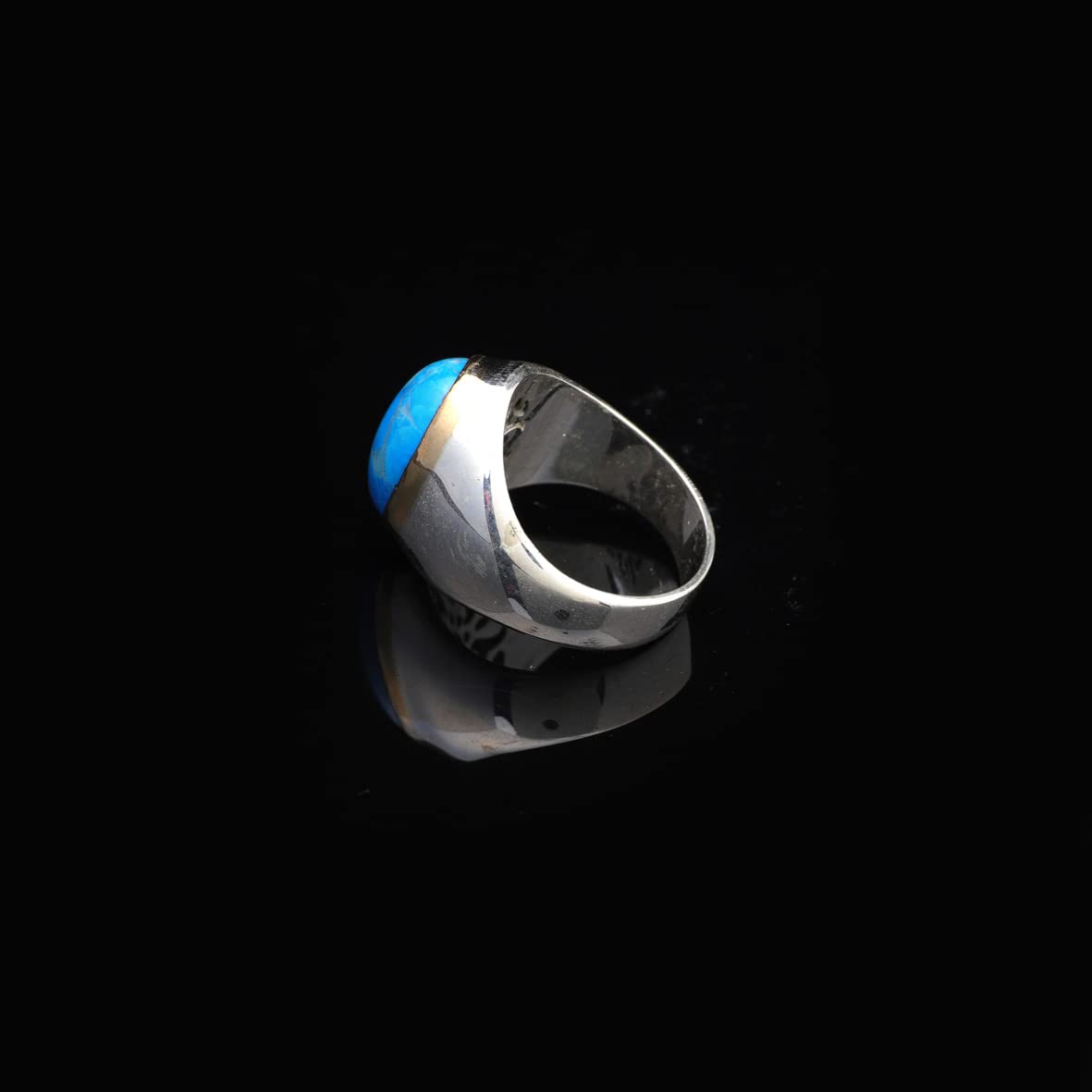 Mens Turquoise Ring