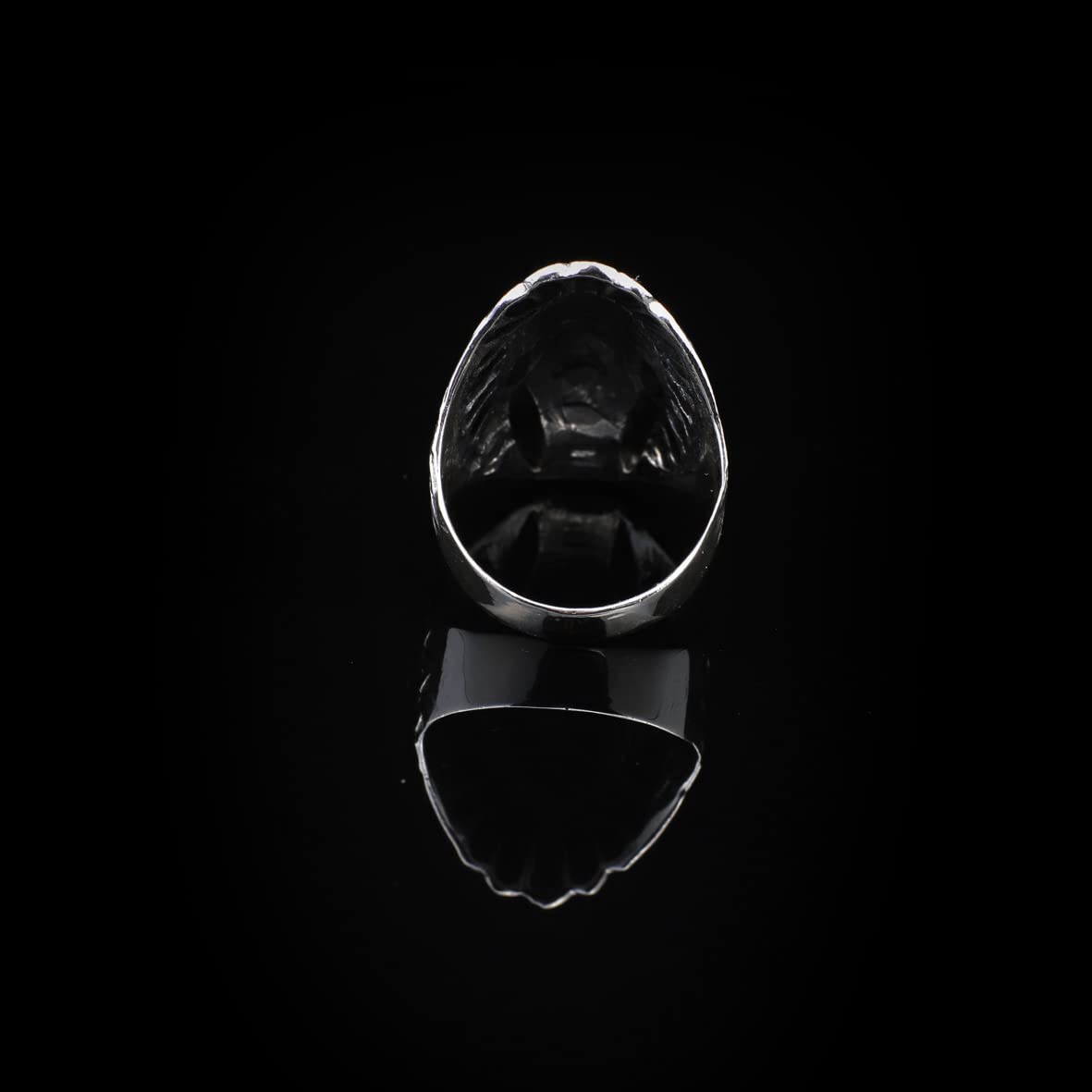 American Indian Chief Handmade Silver Men Ring