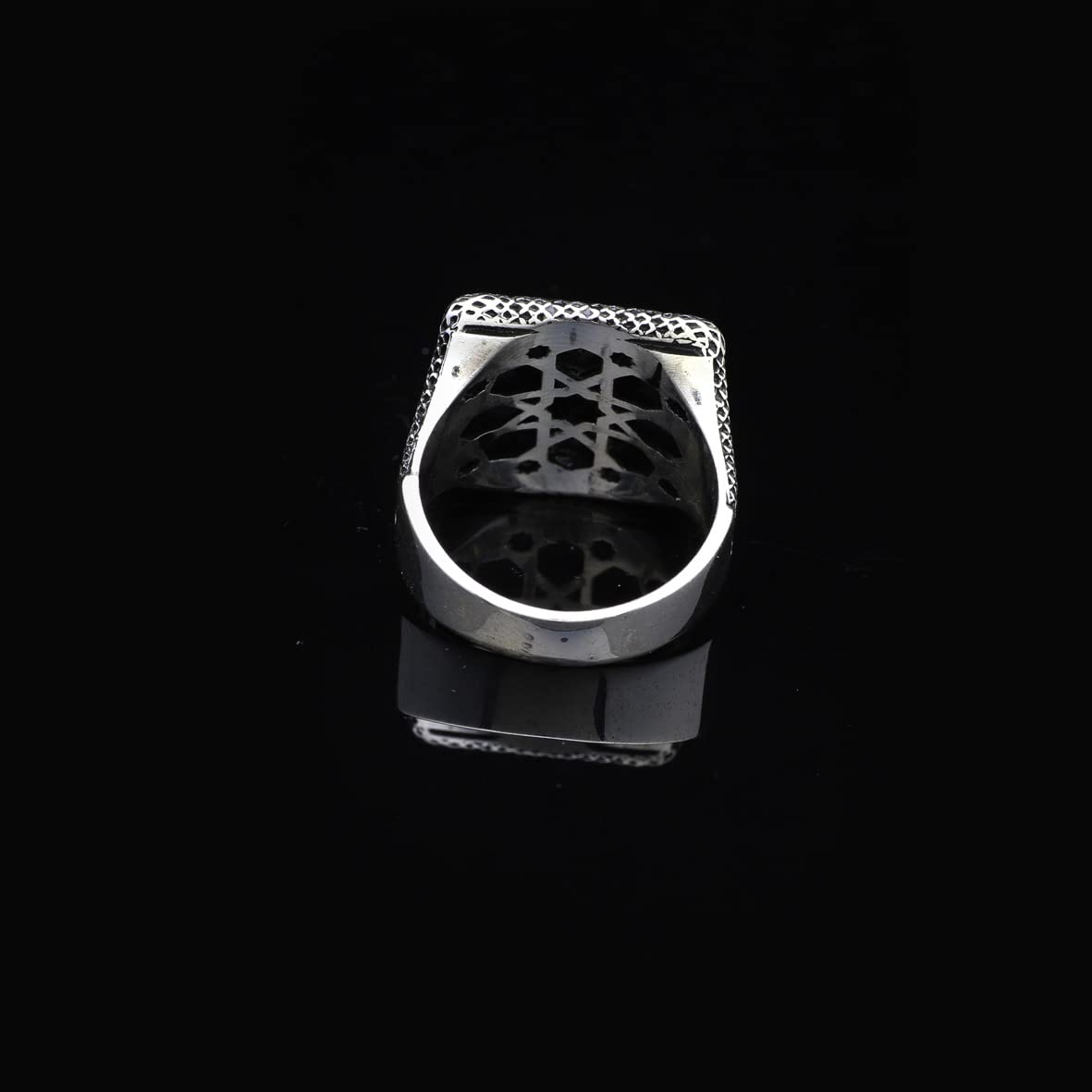 925K Sterling Silver Rudder Ring
