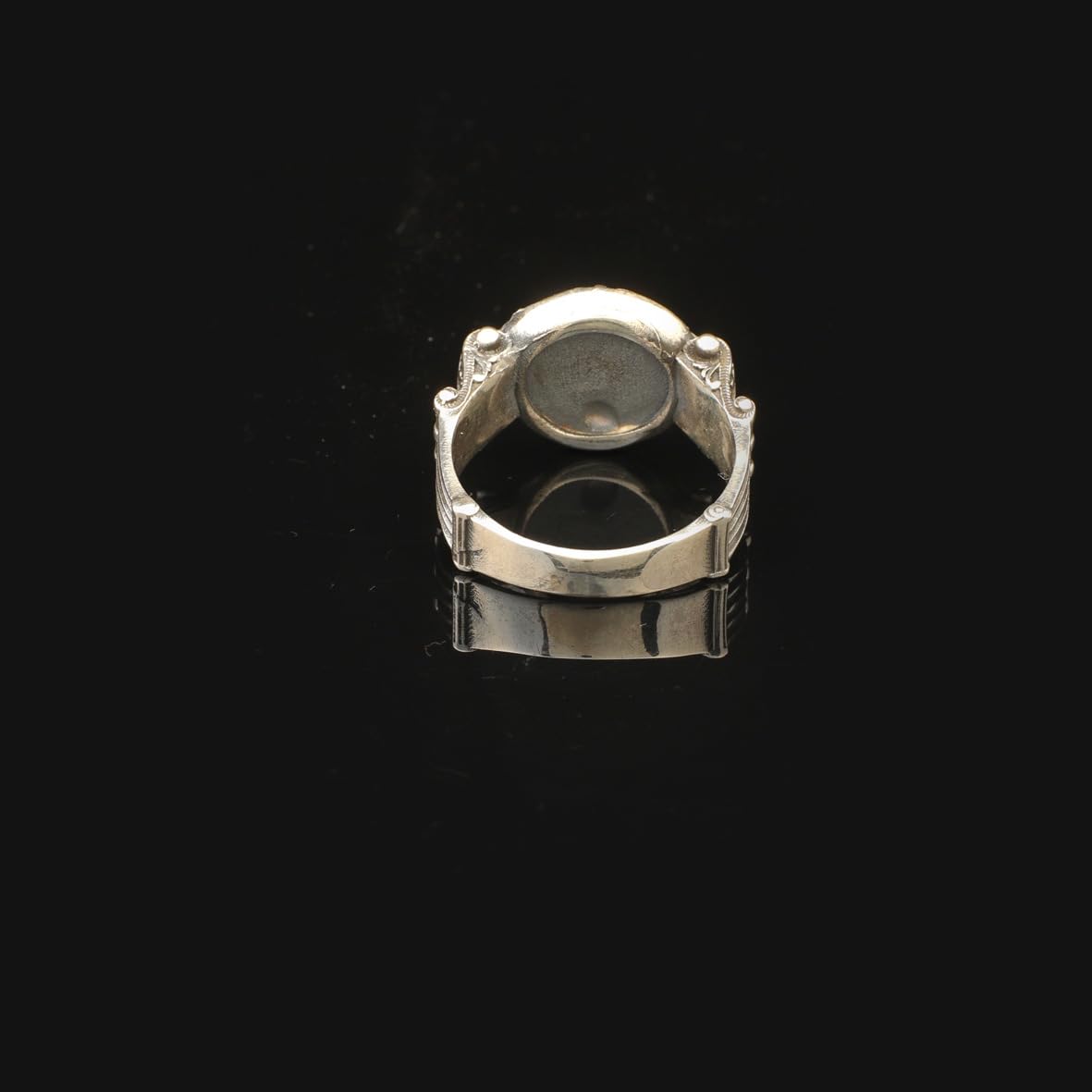 Lion Ring Silver Signet Ring Animal Gothic Ring Statement Ring Vintage Ring Pinky Ring Sterling Silver Ring Gift for Him Handmade