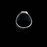 Handmade Eagle Signet Ring - 925 Sterling Silver Men's Ring — image 6