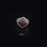 Men Handmade Carnelian Stone Ring — image 2