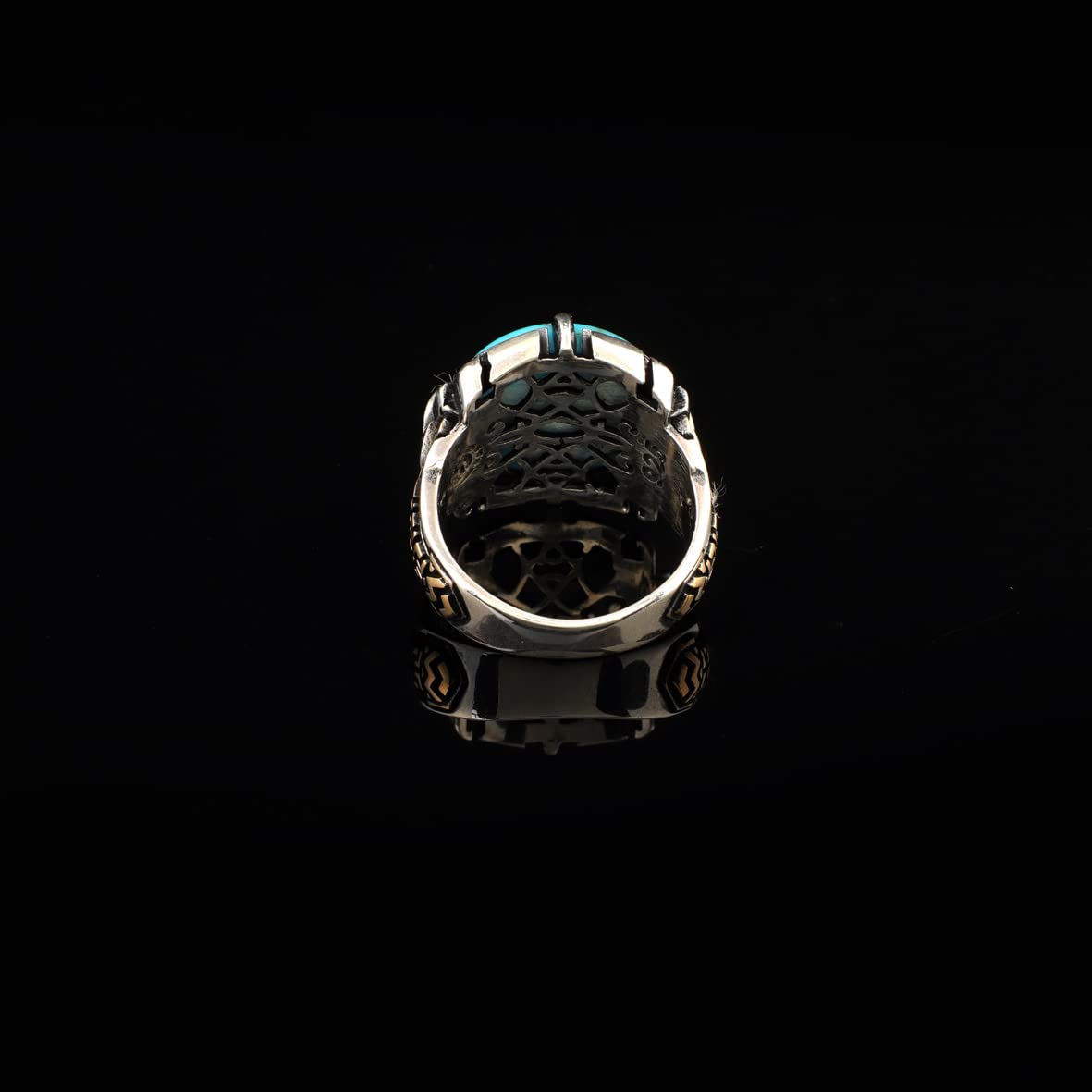 Mens Turquoise Ring