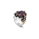 925K Sterling Silver Purple Sapphire Ring — image 1