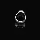 Skull Handmade Sterling Silver Men Biker Ring — image 5