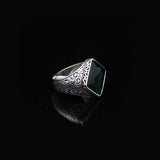 925K Sterling Silver Jade Ring — image 3