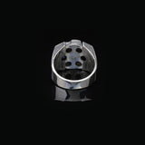 Men's Sapphire Ring - Rotating Design in 925 Sterling Silver - Men's Rotating Sapphire Ring - Birthday Gifts — image 5