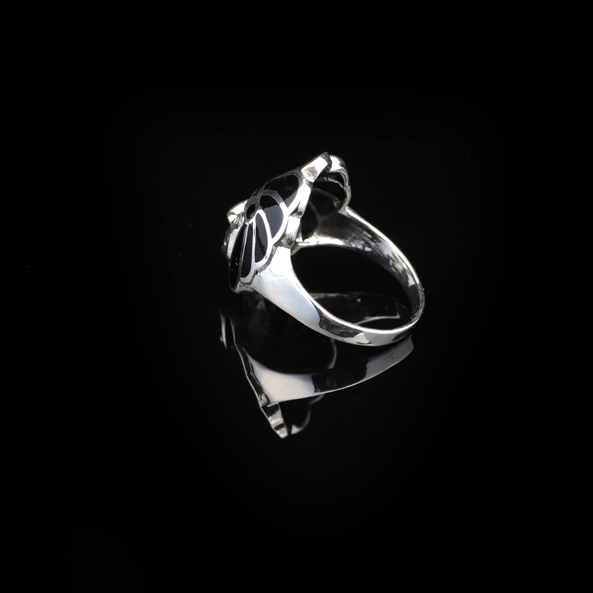 American Indian Chief Handmade Silver Men Ring