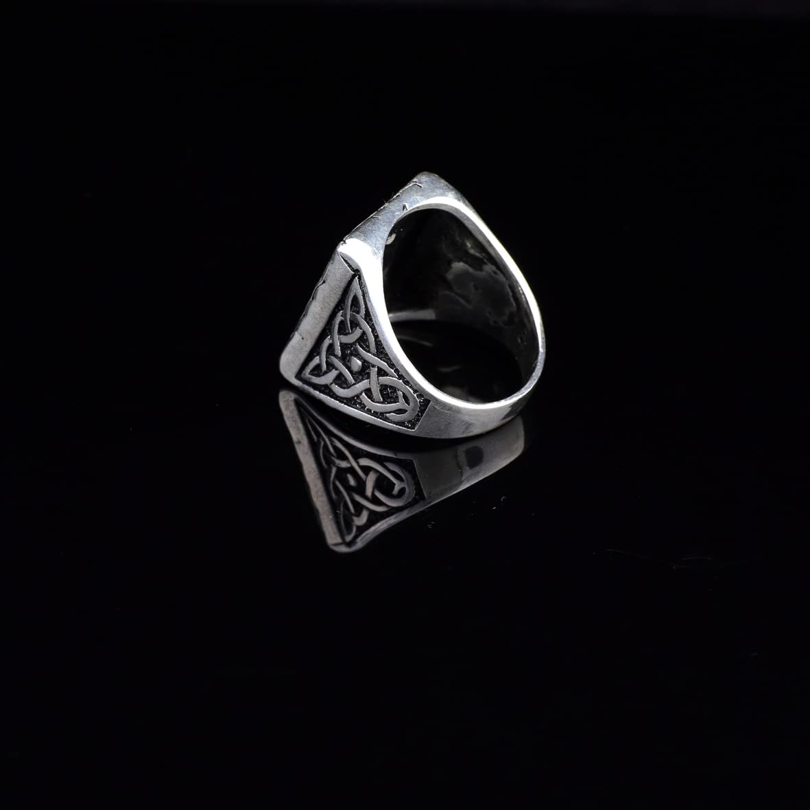 925K Sterling Silver Wolf Ring