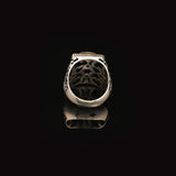 Blue Sapphire Ring Mens — image 5
