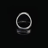 Pistol Handmade Sterling Silver Men Signet Ring — image 4