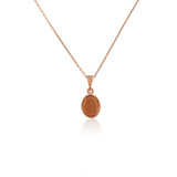 Sterling Silver Carnelian Necklace for Women - 925 Sterling Silver Necklace for Women - Gift for Her — image 1