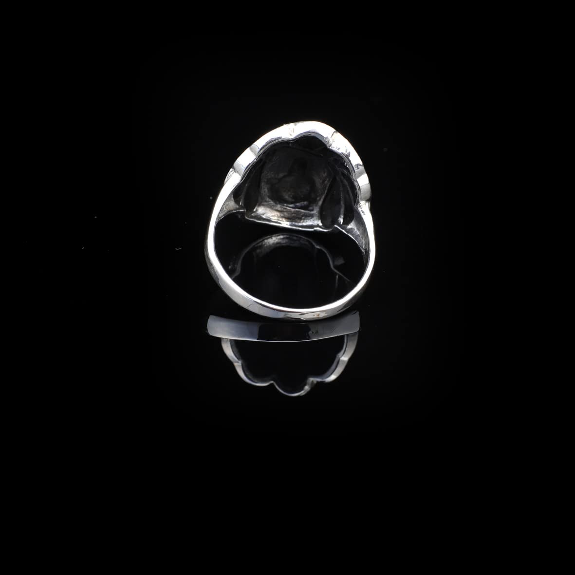 American Indian Chief Handmade Silver Men Ring