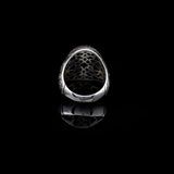 Handmade Blue Tiger Eye Men's Ring - 925 Sterling Silver Gemstone Jewelry with Silver Polishing Cloth Gift - Rings for Men — image 6