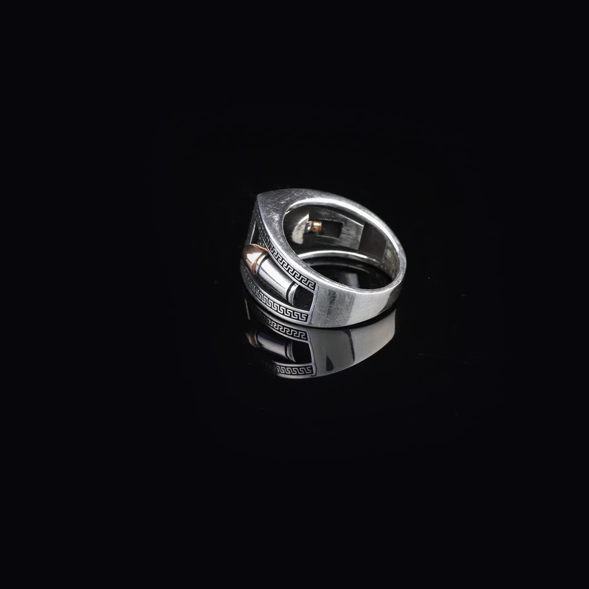 Silver Bullet Model Ring