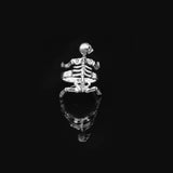 Skeleton Ring Sterling Silver Men Biker Ring — image 5