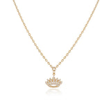 Sterling Silver Eye of Horus Necklace for Women - Gold Plated Eye of Horus Necklace: Aesthetic Charm - Gold Jewelry Eye of Horus Necklace for Women - Birthday Gifts for Women — image 1