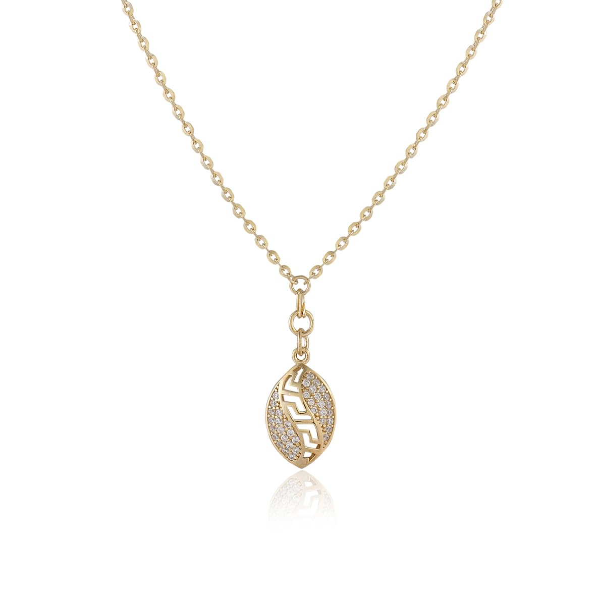 Sterling Silver Shell Necklace for Women - Charming Gold Plated Necklace - Aesthetic Jewelry Delight - Birthday Gifts for Women