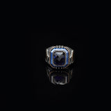 Blue Tiger Eye Ring — image 3