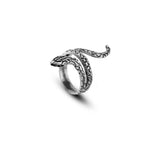 925K Sterling Silver Snake Ring — image 1