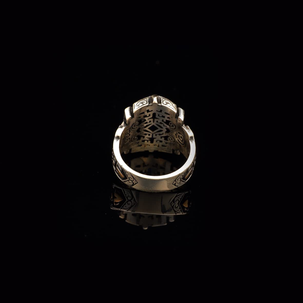 Blue Sapphire Ring Mens