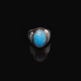 Mens Turquoise Ring — image 2