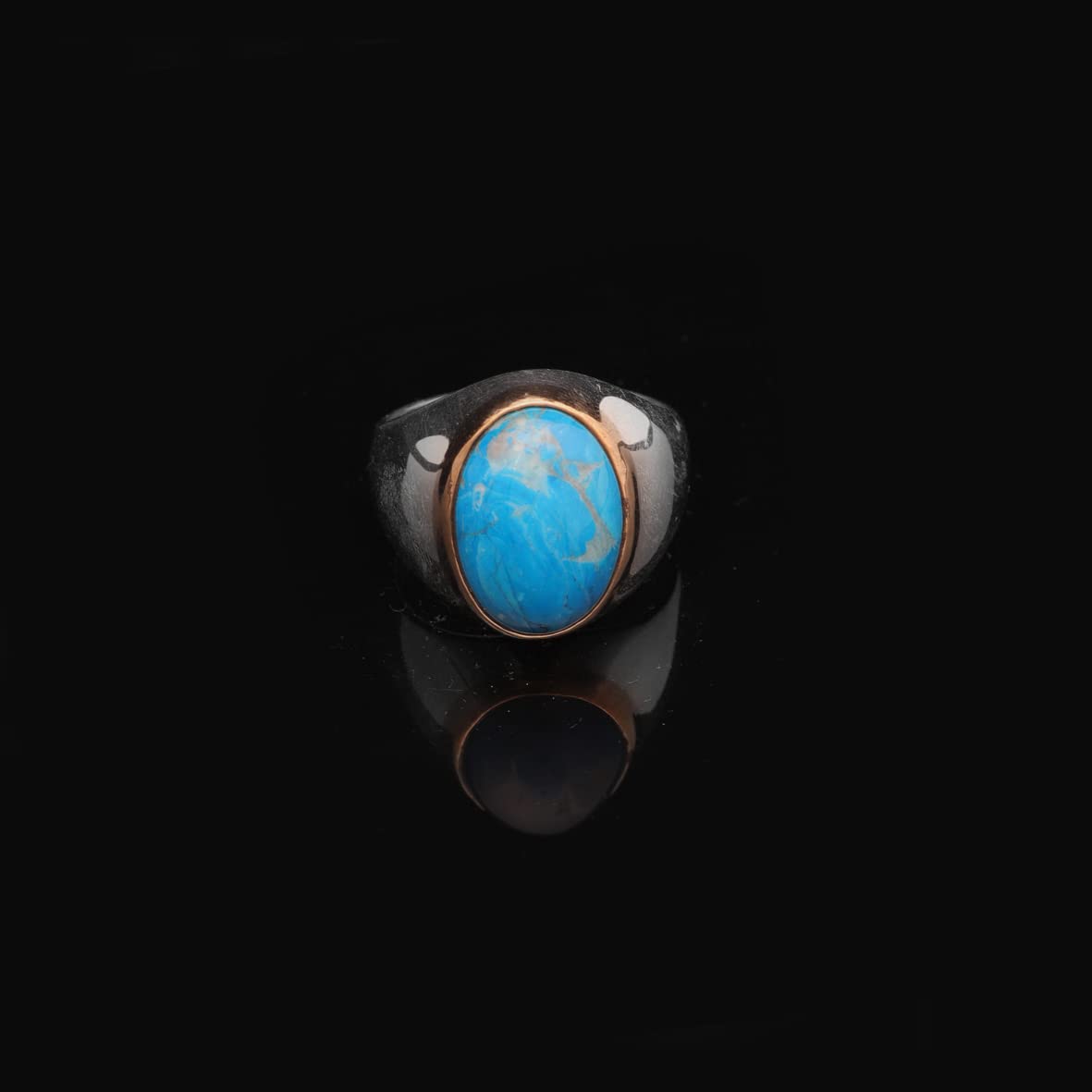 Mens Turquoise Ring