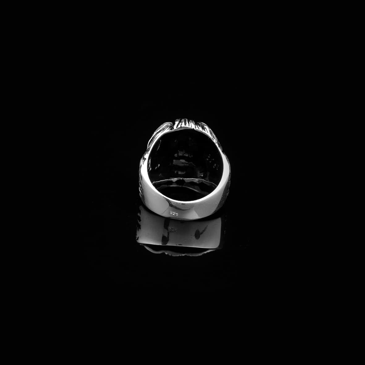 925K Sterling Silver Lion Ring