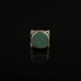 925K Sterling Silver Jade Ring — image 3