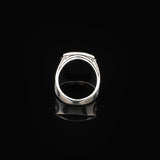 Handmade Onyx Gemstone Eagle Ring for Men Vintage 925 Sterling Silver — image 6