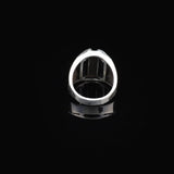 925K Sterling Silver Onyx Stone Ring — image 4