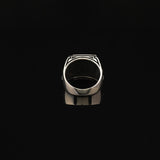 Men Silver Ax Ring — image 4