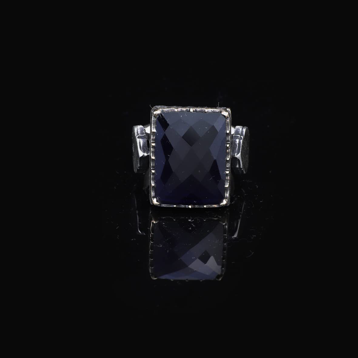 Zircon Sapphire Stone Ring