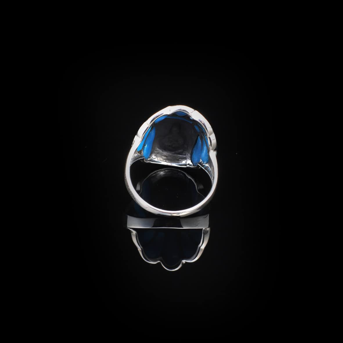 American Indian Chief Handmade Silver Men Ring