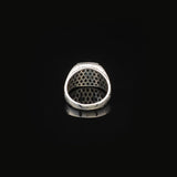 Aquamarine Ring - Vintage Style Men's Gemstone Engagement Ring — image 6