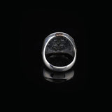 Mother of Pearl Gemstone Handmade Mens Ring — image 5