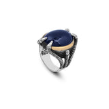 Men Blue Stone Ring — image 1