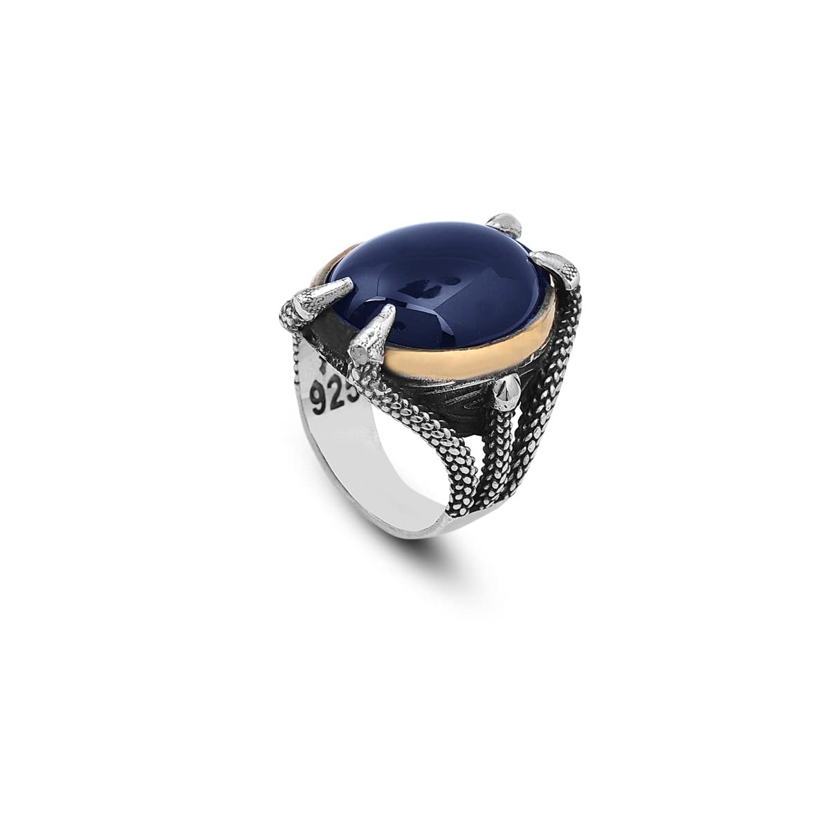 Men Blue Stone Ring