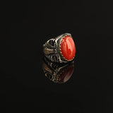 Men Handmade Carnelian Stone Ring — image 3