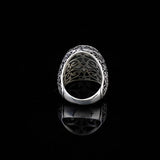 Handmade 925 Sterling Silver Personalized Rings - Custom Photo Ring with Name Engraving — image 4