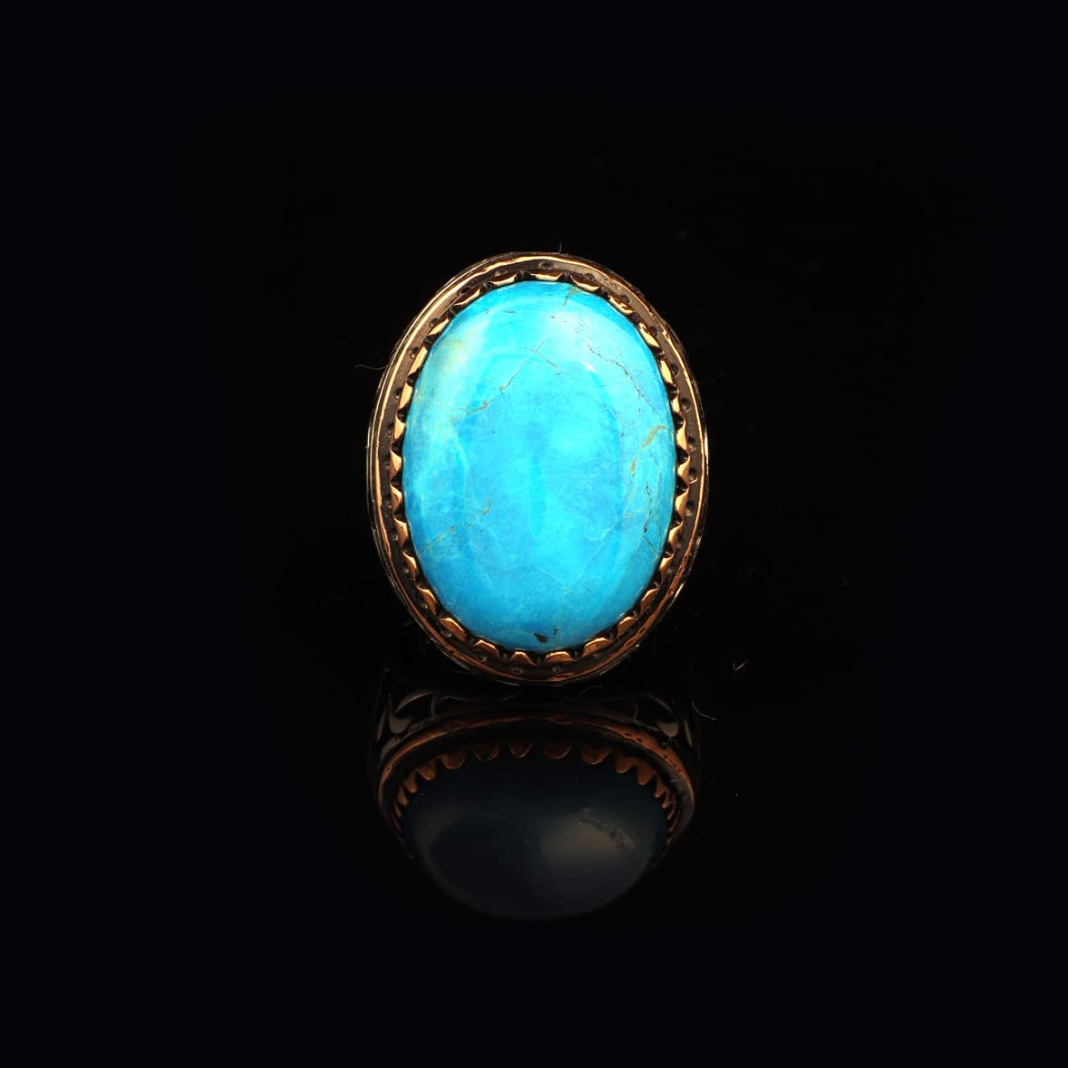 Turquoise Ring Men