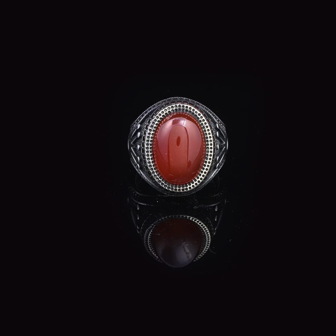 Carnelian Stone Ring