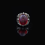 Men Handmade Carnelian Stone Ring — image 2