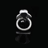 925K Sterling Silver Elephant ring — image 5