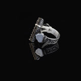 Zircon Sapphire Stone Ring — image 4