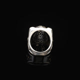Handmade Onyx Ring for Men – Ottoman Style Gemstone in Sterling Silver — image 6